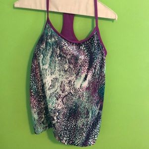 Fabletics razor-back top